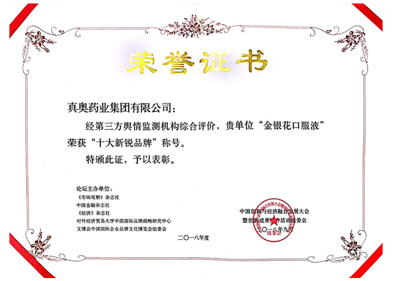 十大新锐品牌